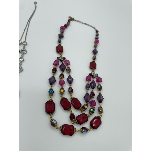 Assorted costume Jewelry adjustable, stones and beaded - Picture 3 of 12